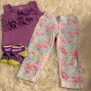 Garanimals Purple girls set